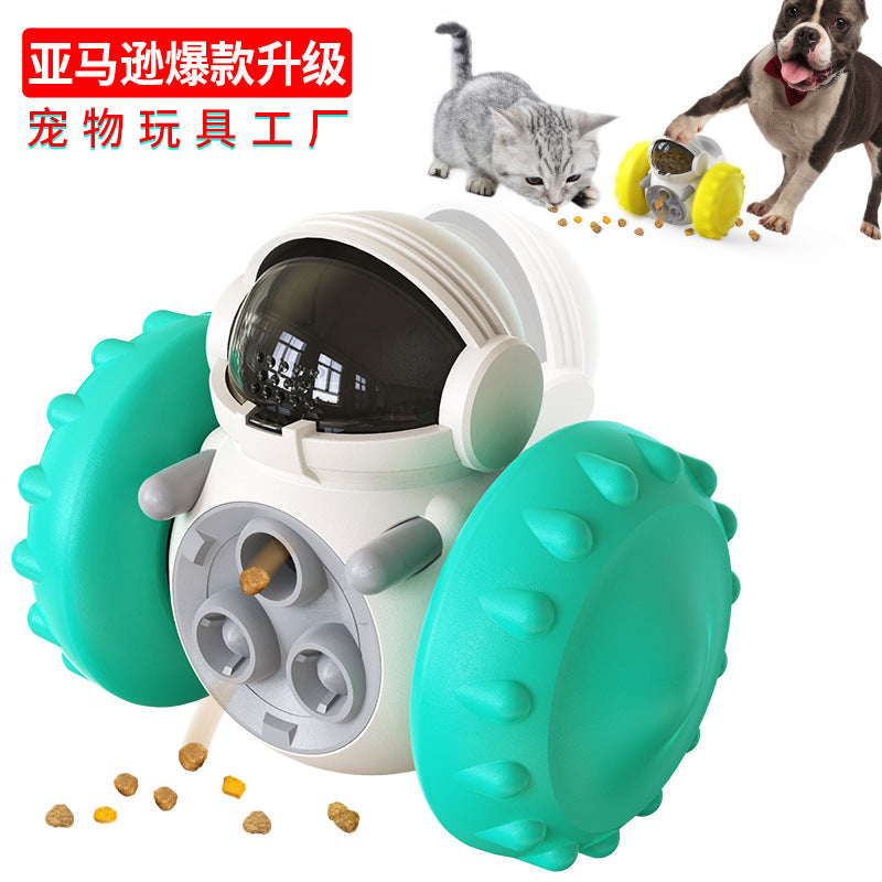 Dog Educational Toy Sounding Tumbler Food Cart Dog Toy Wholesale New Popular Amazon Pet Supplies