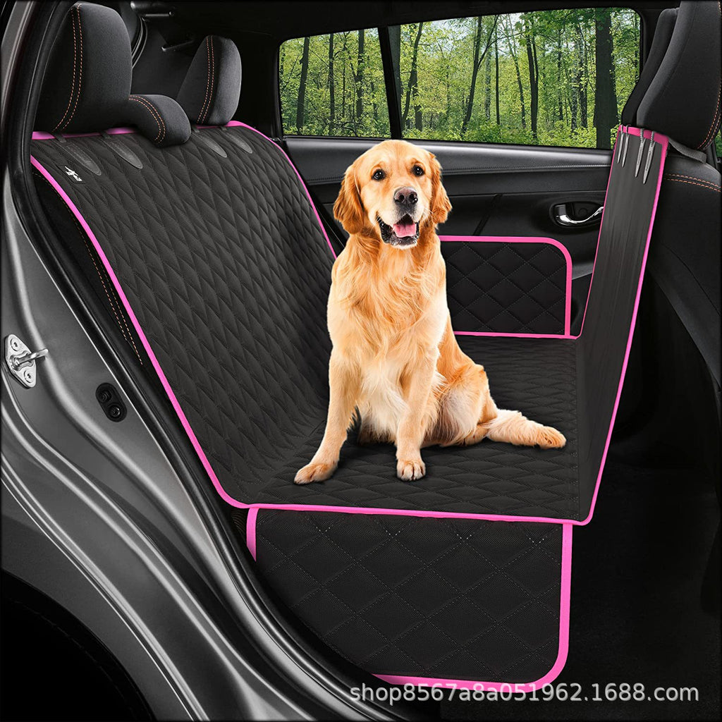 Amazon car dog mat car pet mat rear new pet car mat back seat cushion thick waterproof