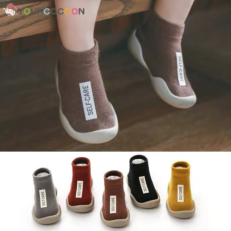 Baby toddler shoes male spring and autumn soft bottom non-slip summer female baby shoes indoor children floor socks infants