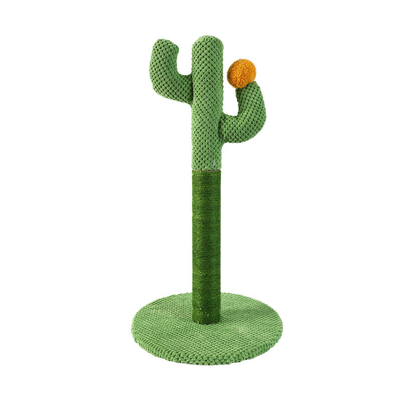 Cross-border cactus cat scratching board sisal cat scratching post pet cat climbing frame cat toy supplies claw scratching