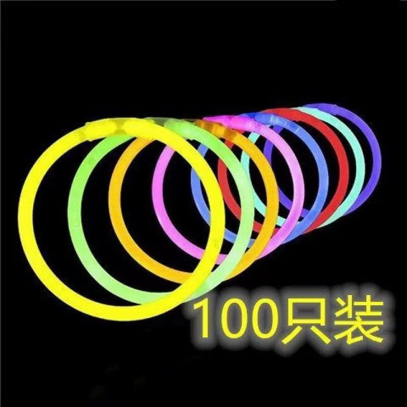 Glow sticks children's luminous bracelets concert support sticks Halloween night market stalls children's toys stalls wholesale
