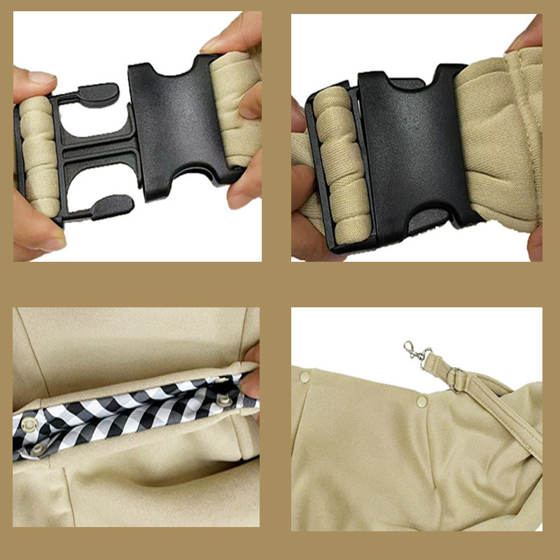 Cross-border new foldable cat bag, one-shoulder crossbody dog backpack, portable and large-capacity wholesale pet bag