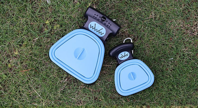 Cross-border dog poop picker for walking the dog, portable folding dog poop clip, pet poop scooper, garbage bag poop picker