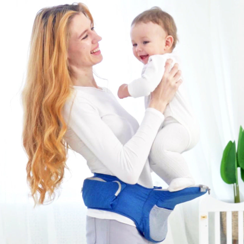 Tiancai Yiding Manufacturer Waist Stool Double Shoulder Baby Carrier Foldable in Multiple Ways Front Hold Back Back Waist Stool Carrier