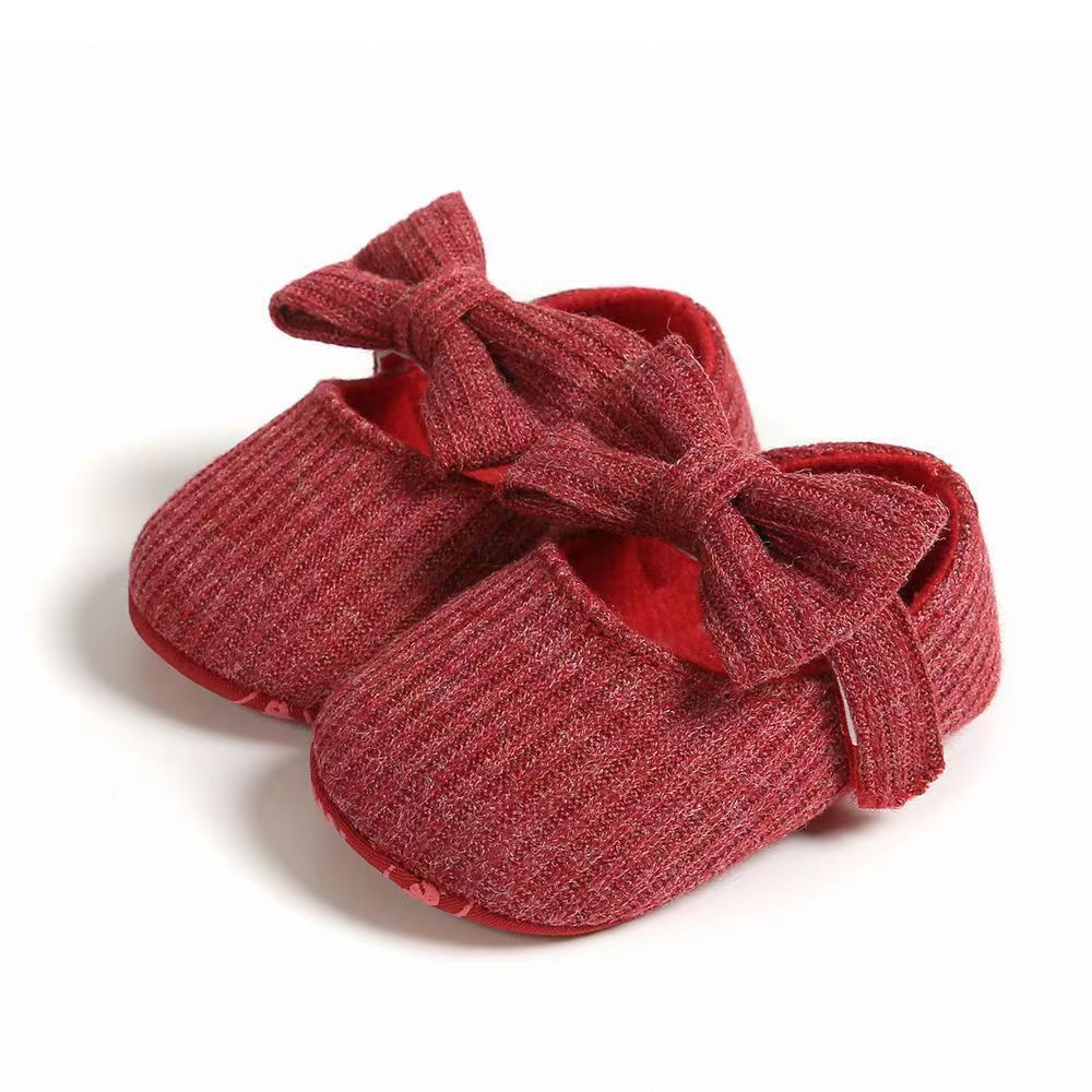 Baby shoes for girls Spring and Autumn style flower princess soft sole toddler shoes baby shoes 0-6-12 months anti-fall girls shoes