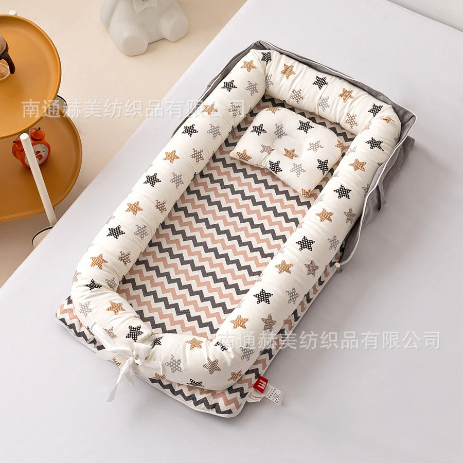 Hemei baby bed portable mommy hold baby nest isolation shoulder bag bed medium bed travel baby bed