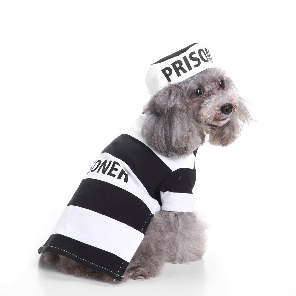Popular dog Halloween costume funny costume holiday celebration high-strength Velcro anti-wrinkle pet clothing