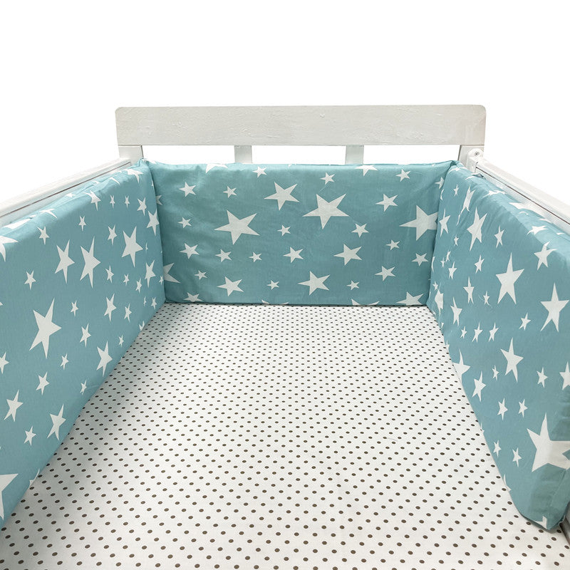 Baby Four Seasons Bed Fence Baby Children Anti-fall Cotton Bed Wai Cotton Children's Bed Fence