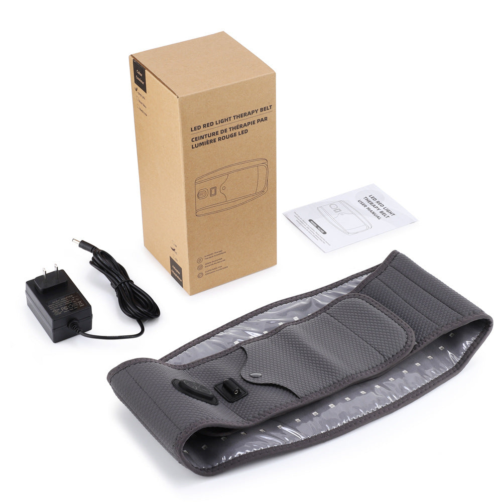 Cross-border private red light belt 120 lamp beads 660/850nm infrared stripe red light therapy belt