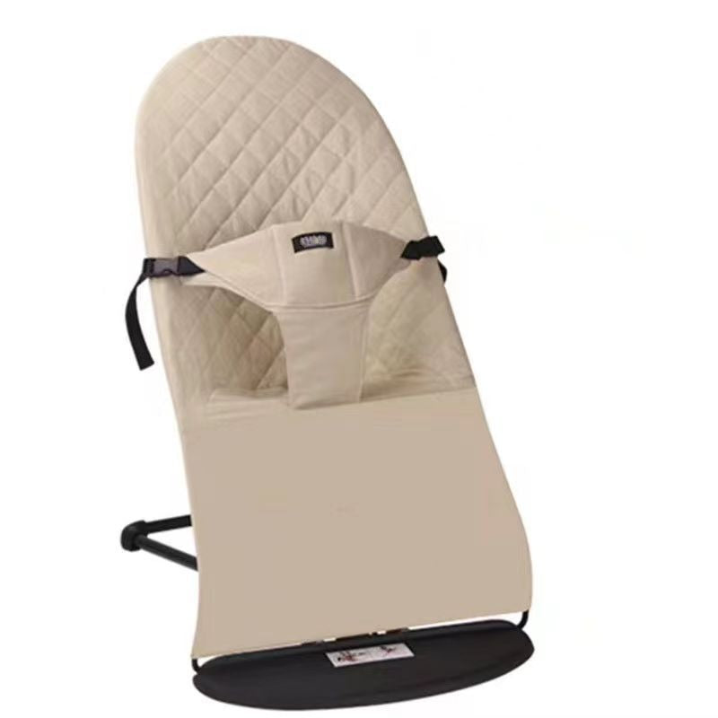 Baby rocking chair soothing cradle chair baby foldable balance rocking chair to coax baby to sleep artifact wholesale