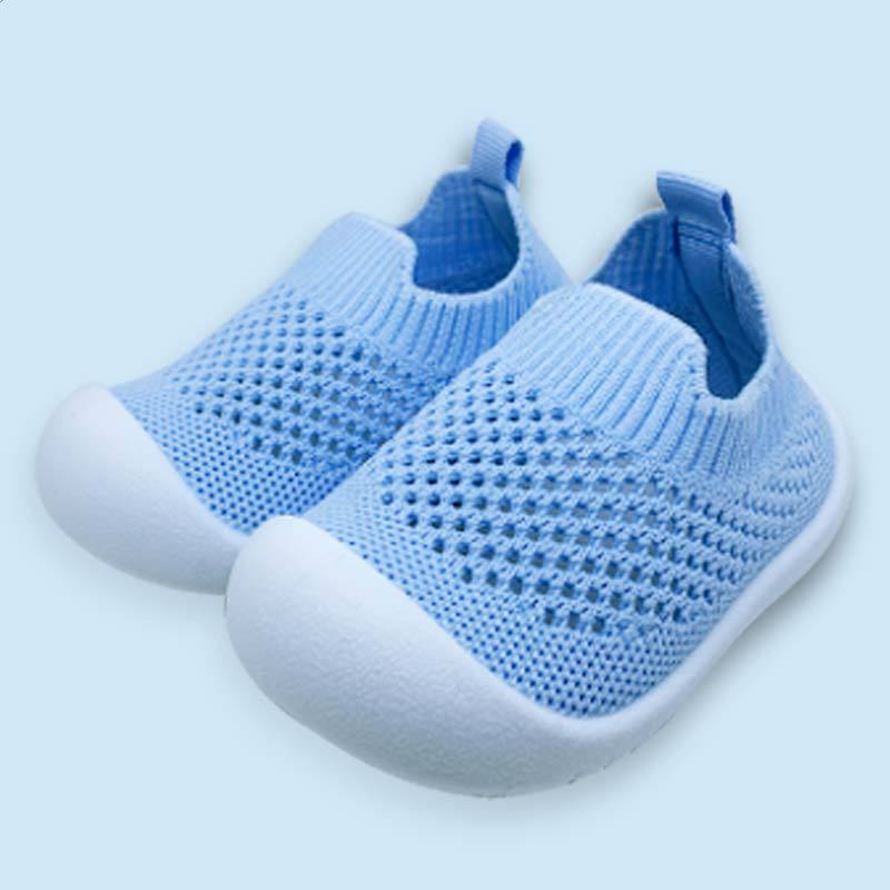 New spring and summer mesh breathable 1-3 years old boys and girls baby toddler shoes children's shoes indoor and outdoor floor shoes soft sole