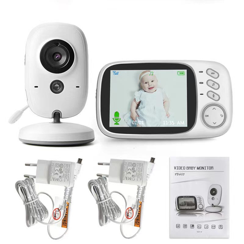 3.2 inch baby monitor vb603 voice intercom lullaby home smart monitor baby monitor