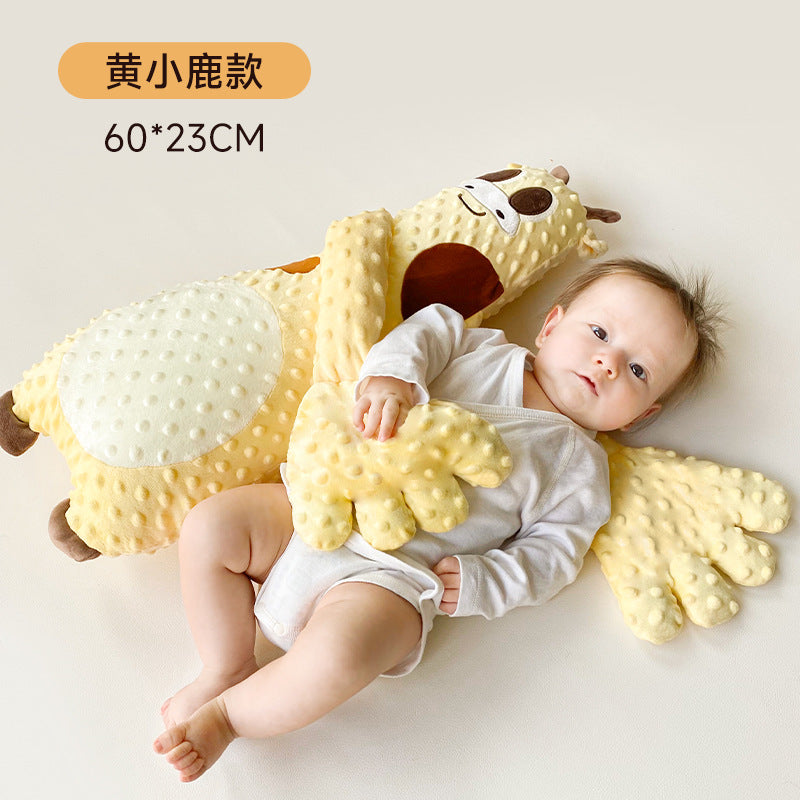 Anti-startle artifact soothing palm hug sleeping baby pat sleep hold sleeping doll sense of security pressure pillow multifunctional