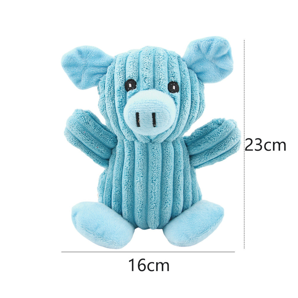 Summary Amazon dog teething vent chewing plush doll sound pet toy dog companion toy