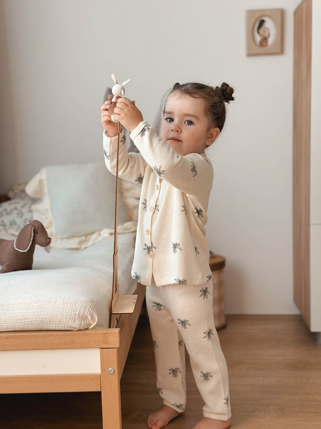 Children's pajamas home clothes suits children's clothing type a cotton girls baby baby clothes boys baby boy long autumn