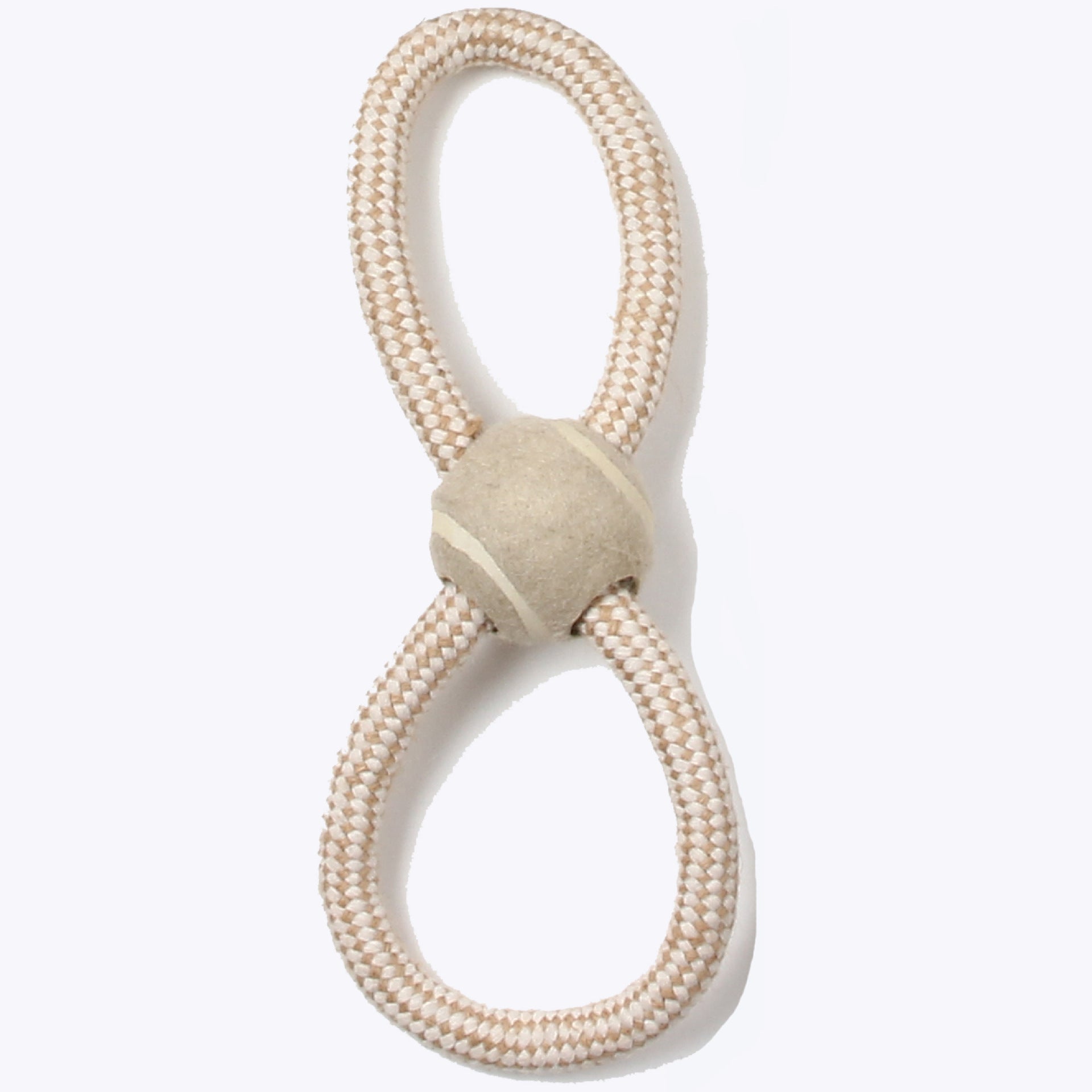 Pet dog toy teeth grinding strong boredom cleaning teeth resistant khaki braided cotton linen rope small medium and large dog set