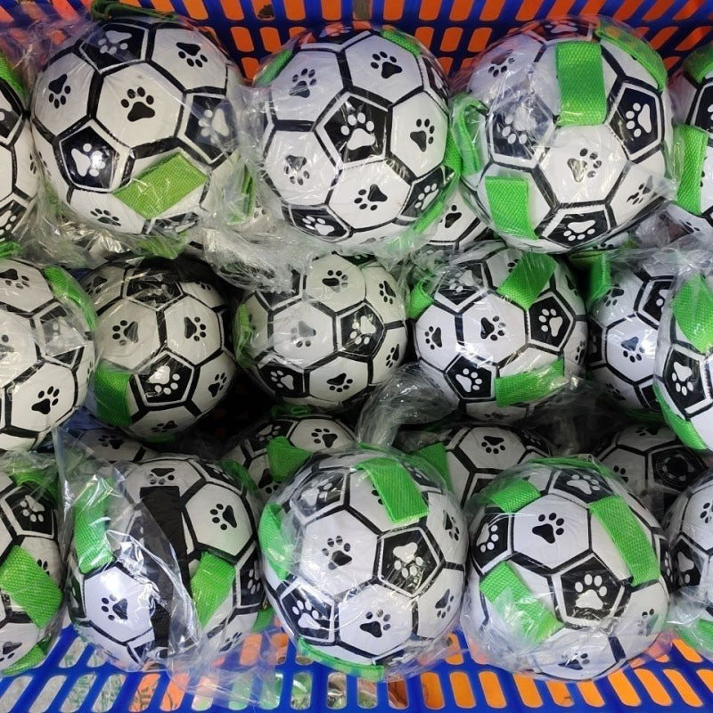 Dog football toy ball bouncy ball interactive ball training small and medium pet ball to relieve boredom wholesale manufacturer