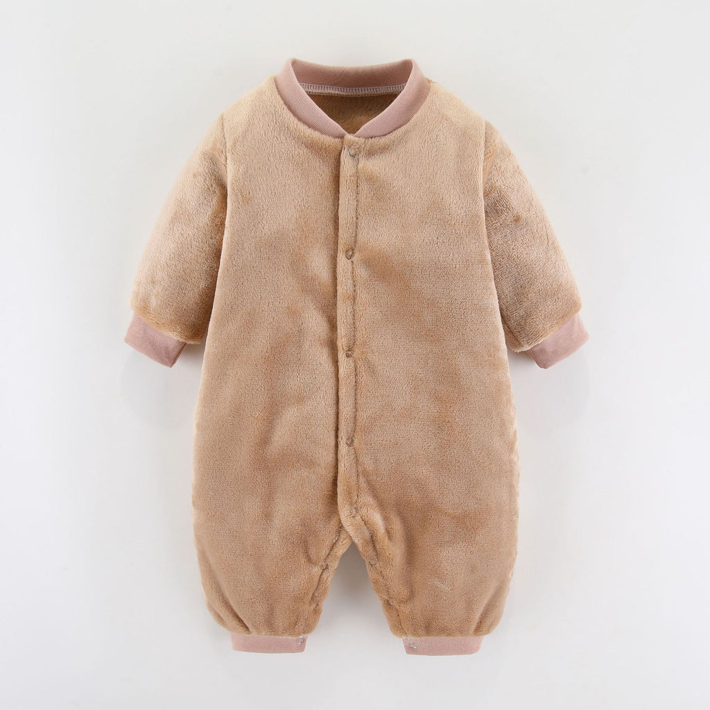 Baby clothes spring and autumn models male and female baby romper 0-1-2 years old baby jumpsuit newborn home crawling clothing