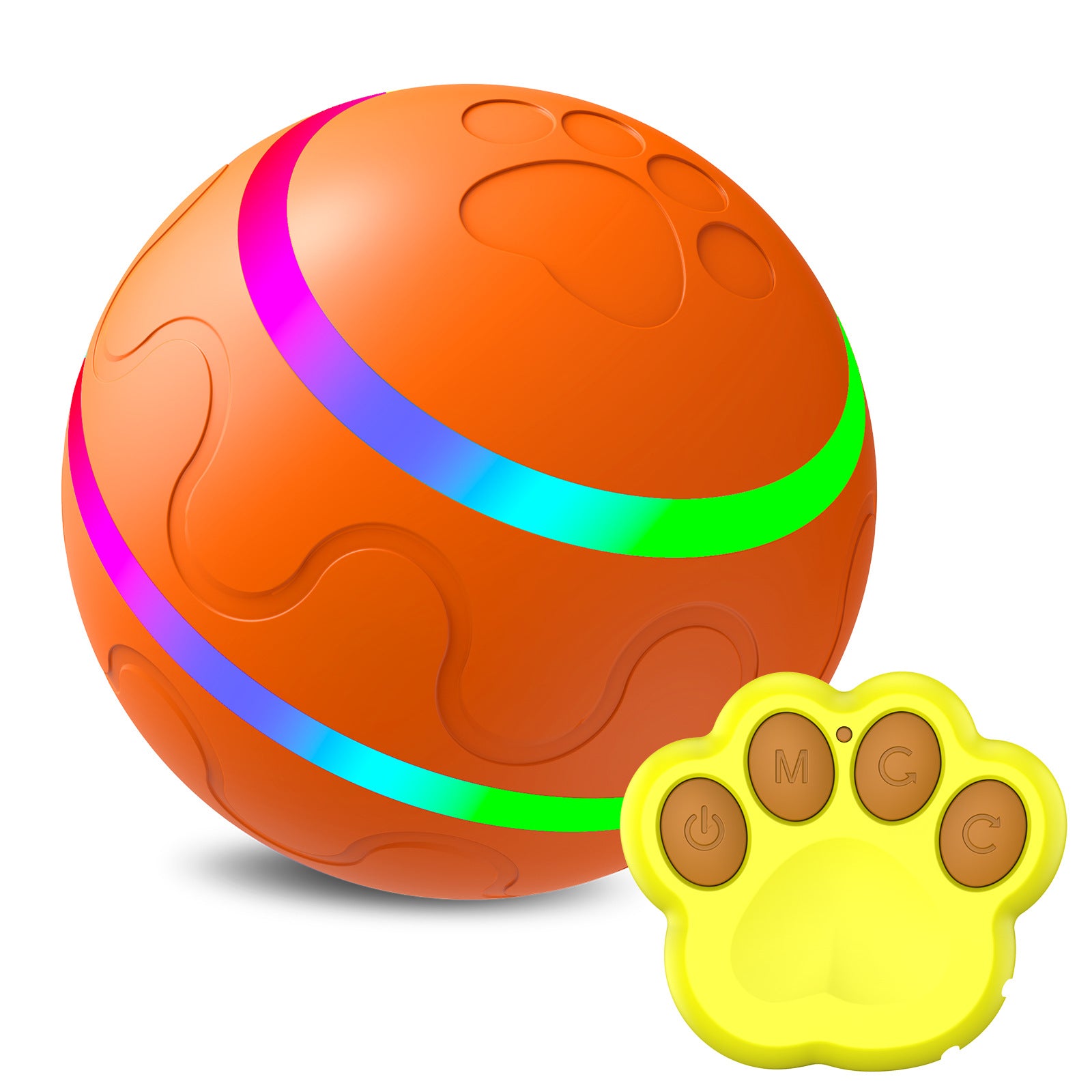 Amazon's new hot-selling touch pet automatic dog toy ball electric smart ball wicked ball O1