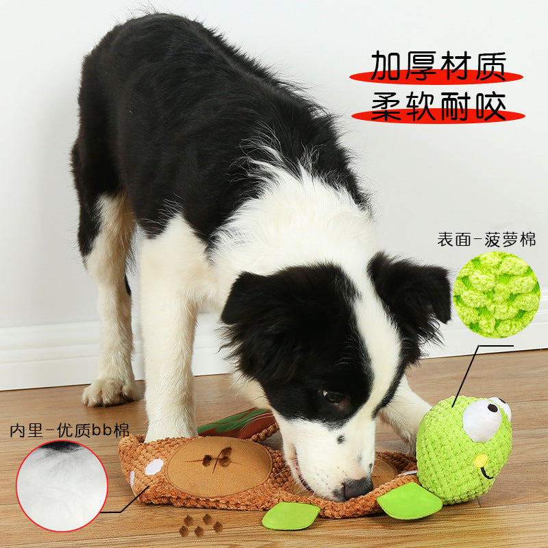 Cross-border new dog teething toy manufacturers wholesale pet supplies dog chew toys sound bite resistant interactive
