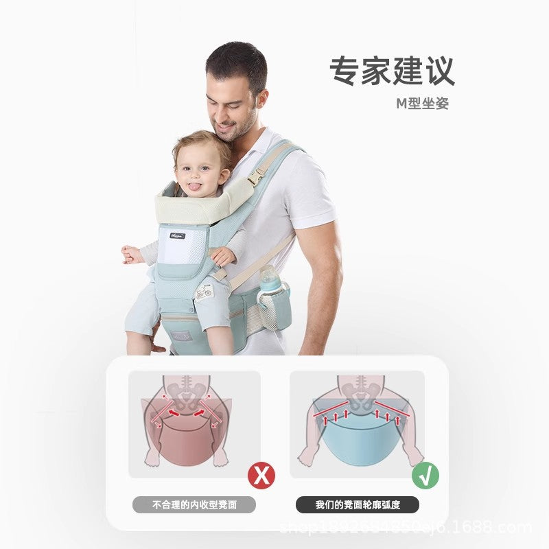 Factory spot wholesale baby carrier waist stool front holding baby holding artifact multifunctional universal stool baby CPC