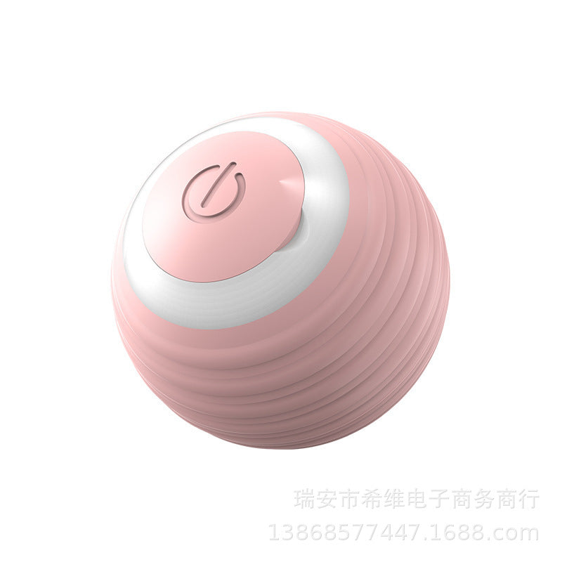Funny Cat Ball Electric Bite-Resistant Self-Happiness Relief Toy Cross-border Pet Cat Track Wenzhou Gravity Smart Rolling Ball