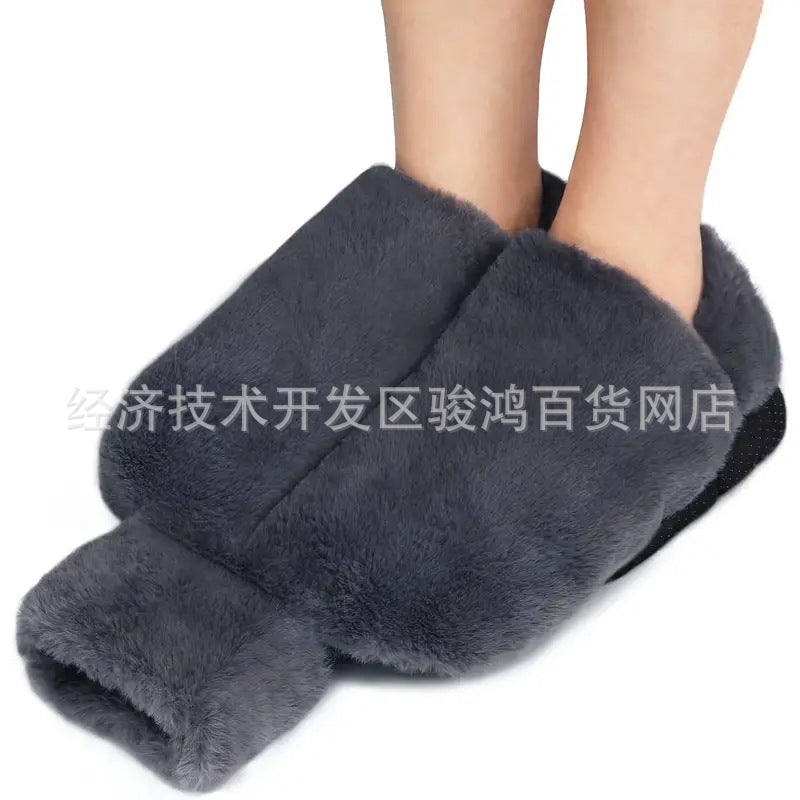 Cross-border hot water bag foot warming artifact foot warmer baby water-filled hot water bag warm foot shoes warm shoes