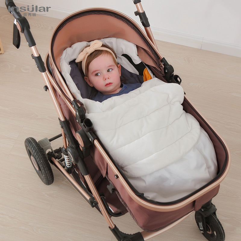 Baby blanket spring and autumn cotton cartoon baby warm sleeping bag baby sleeping bag air conditioning blanket 0-18 months sleeping bag wholesale