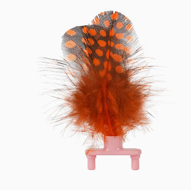 Pet electric smart cat car cat toy automatic cat with feathers cat self-entertainment running sports car Amazon