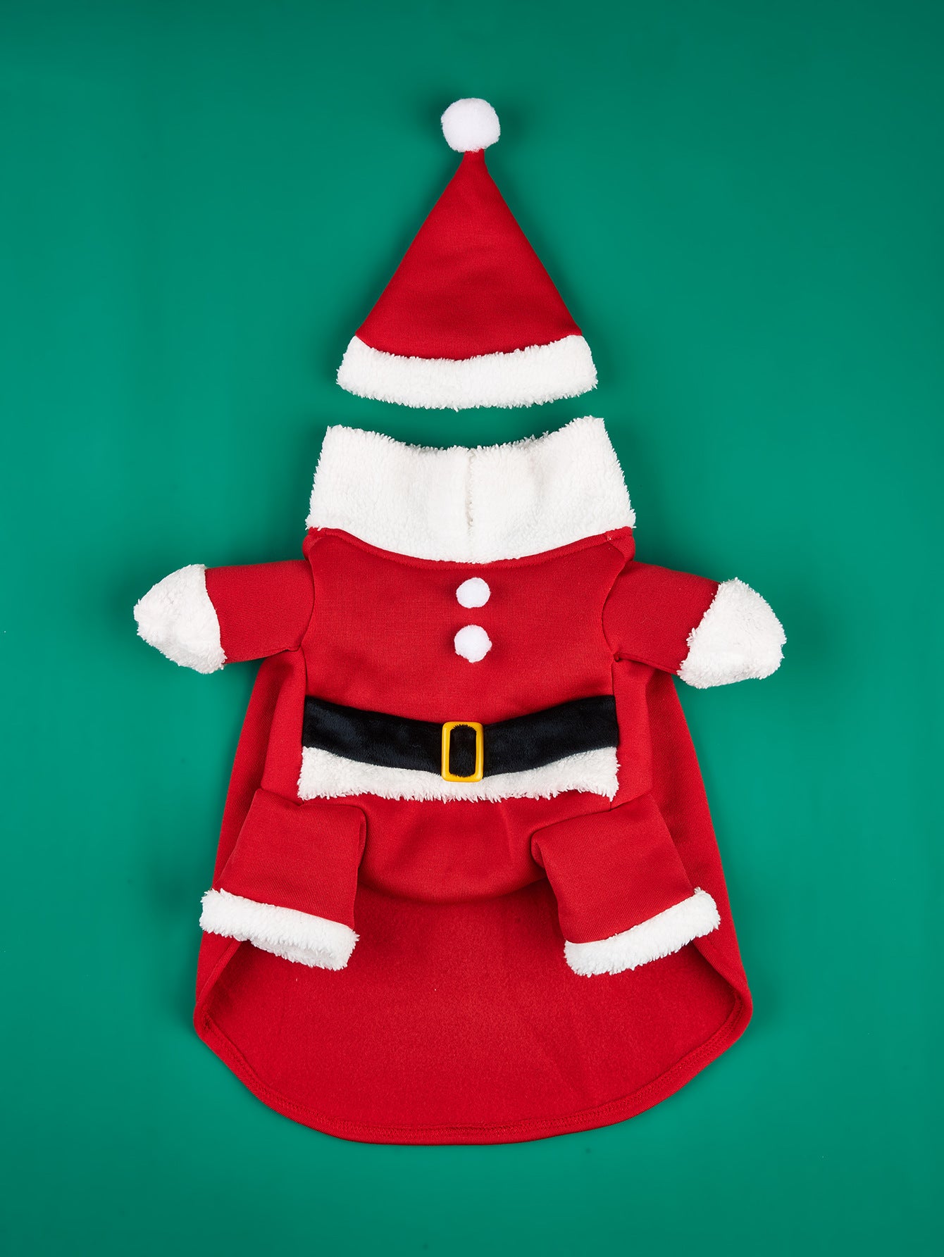 Santa Claus Dog Pet Clothes Autumn Winter Cat Pet Clothes Teddy Small Dog Dress Up Manufactor Wholesale