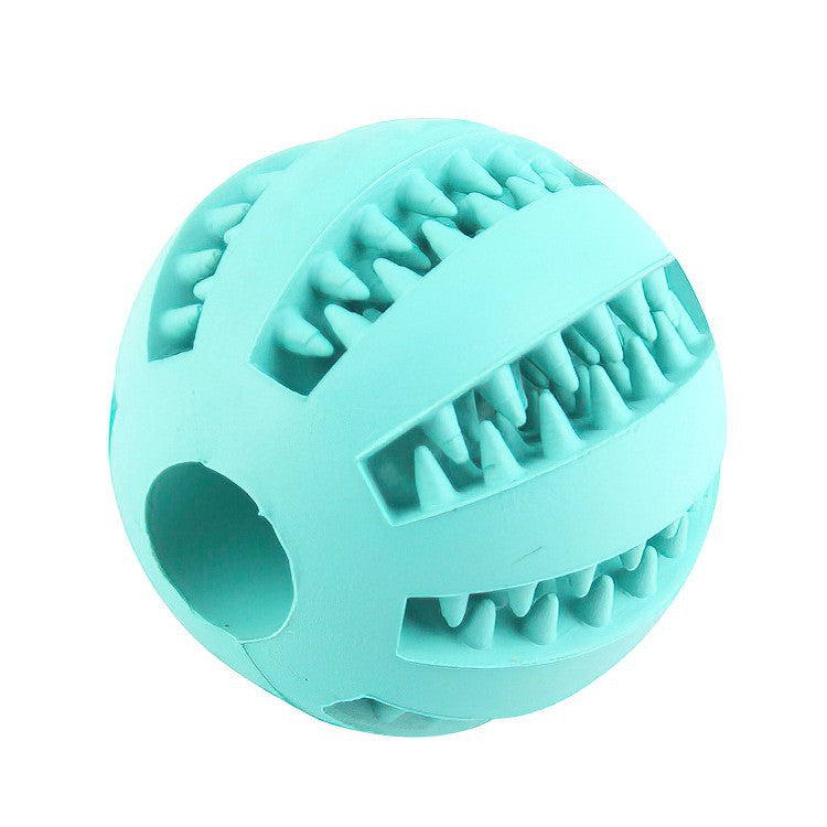 Dog toy missing food ball molar ball puzzle relieves boredom and bite-resistant pet missing food toy molar teeth cleaning watermelon ball