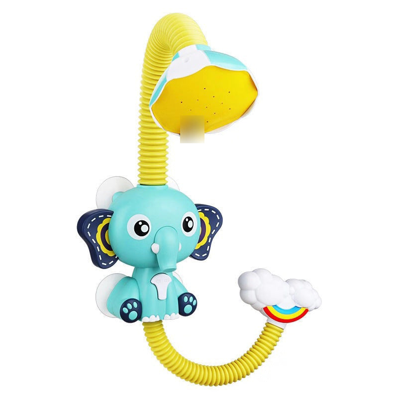 Children's bath toys electric elephant shower cloud spray shower baby bathroom swimming water toys