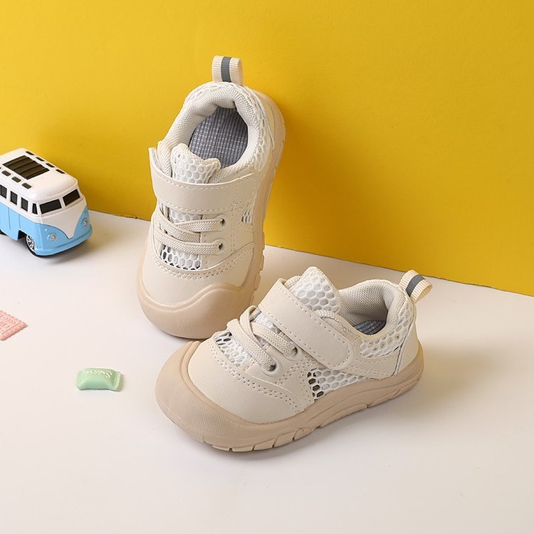2024 summer new fashion boys and girls baby toddler shoes casual sports white shoes