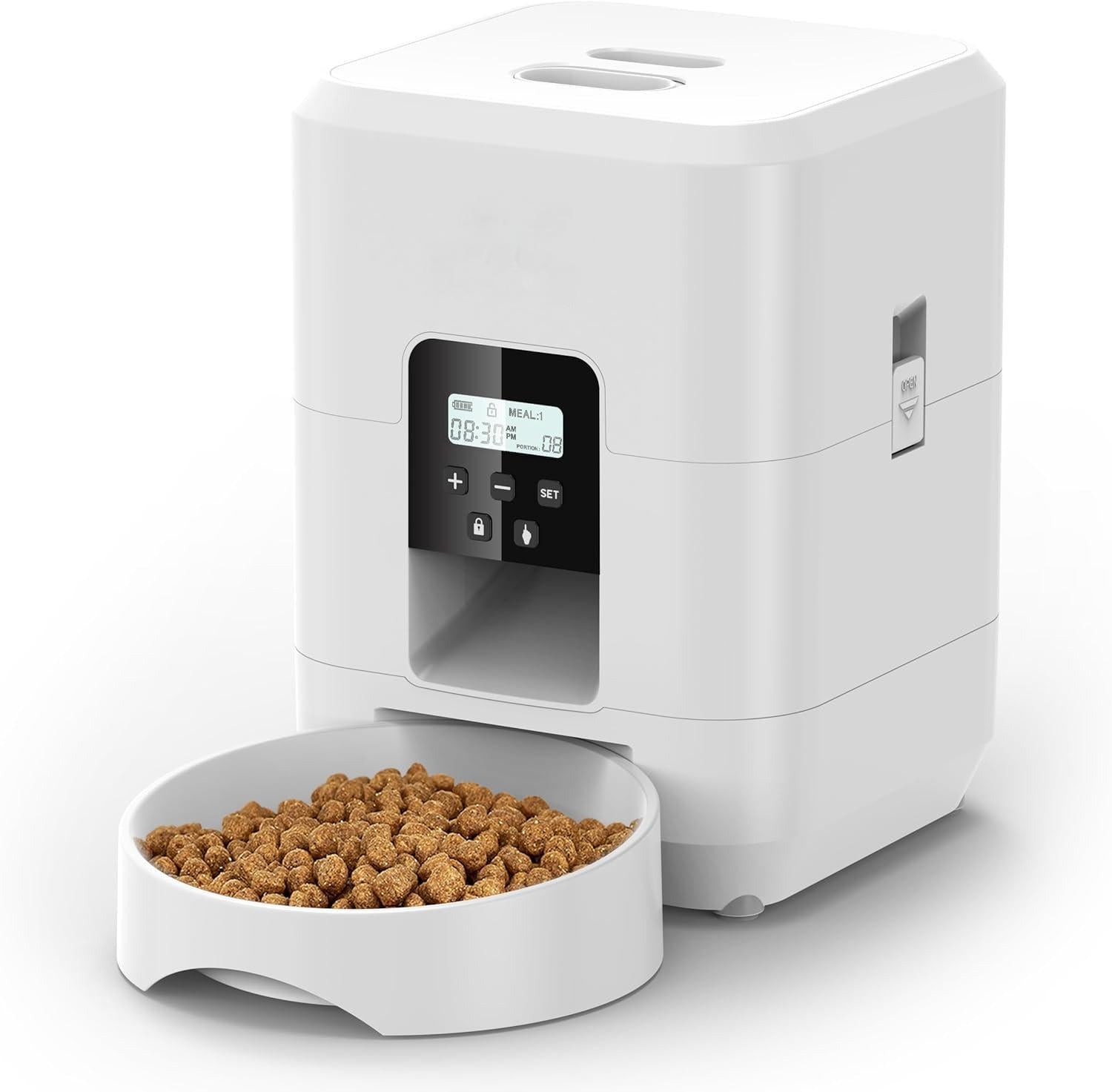 Pet smart feeder timed quantitative remote feeding dog feeding machine wifi cat automatic feeder