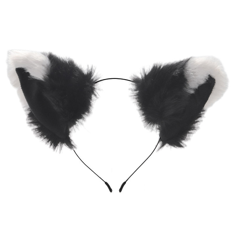 Amazon cross-border cat ear bell headband Cos cat girl hair accessories Christmas Halloween headdress accessories