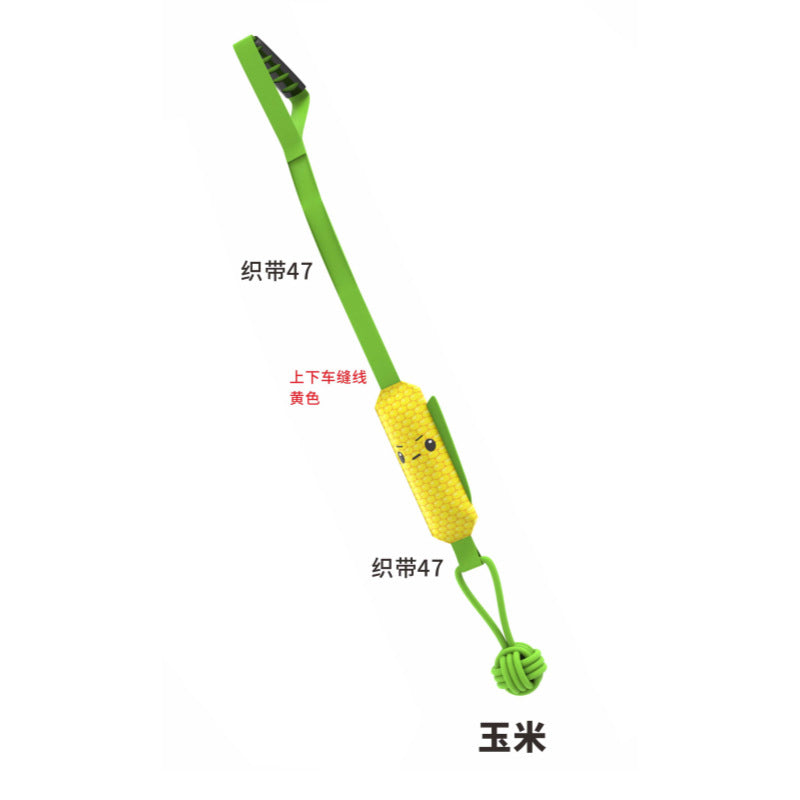 Cross-border new pet sound toy dog teething rope chewing interactive pulling dog toy pet supplies