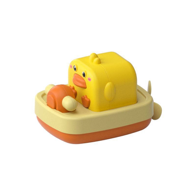 Little Yellow Duck Little Dolphin Playing Water Baby Bath Toys Bathroom Baby Children Bathing Swimming Tiktok Toys