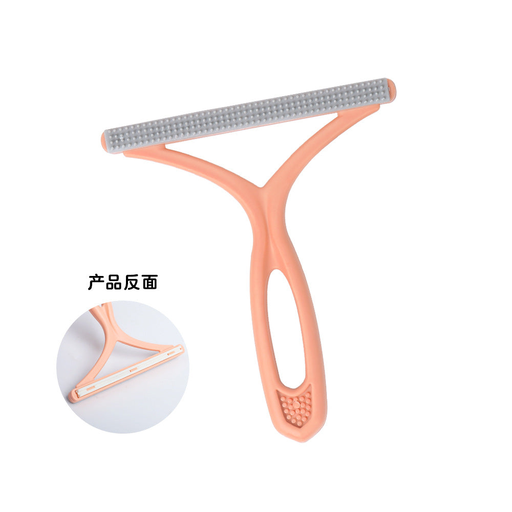Electrostatic double-sided hair remover clothes mat household hair remover cleaning hair removal adsorption sticky hair artifact pet hair removal
