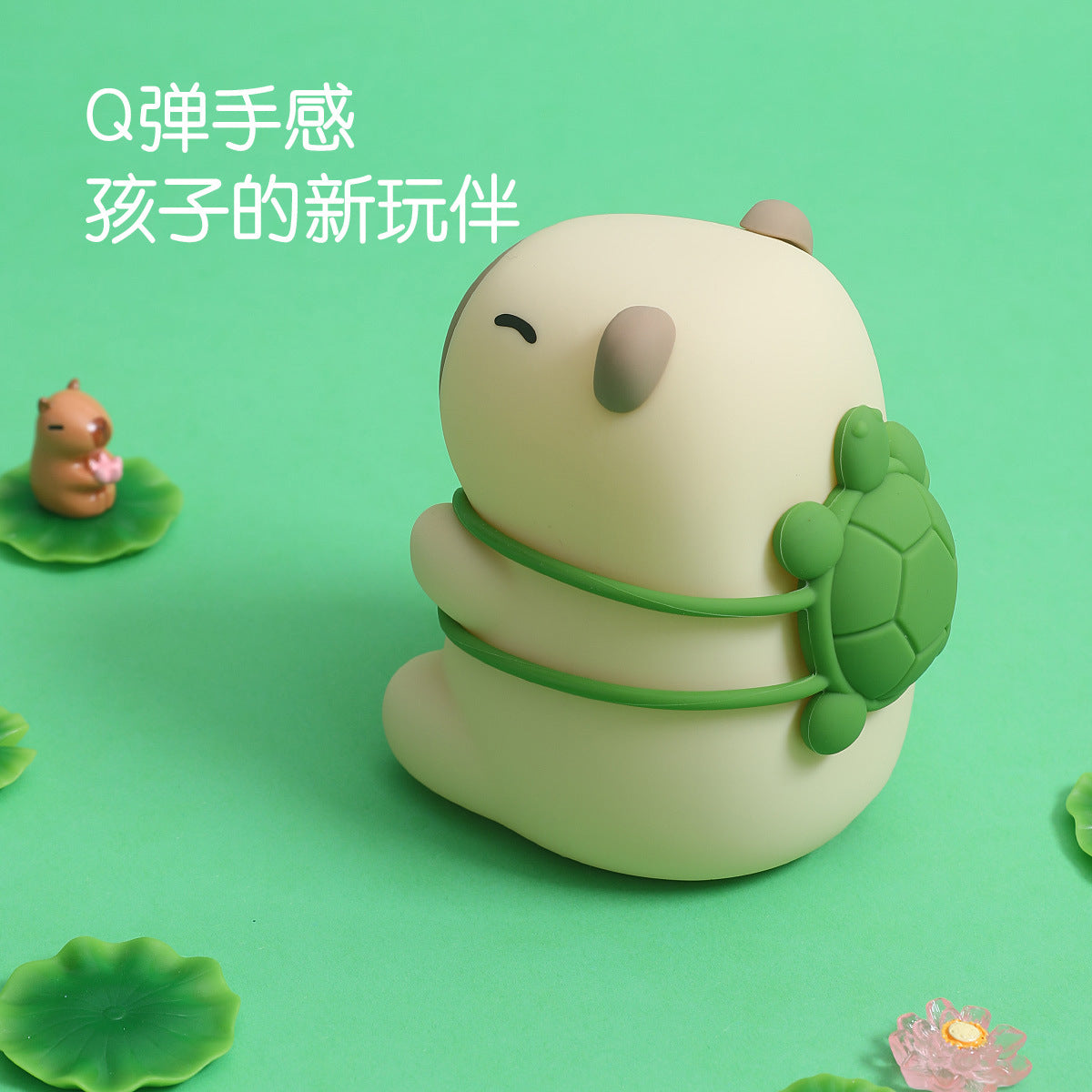 Cross-border pat lamp silicone night light bedside high-end atmosphere lamp sleep lamp baby feeding eye protection lamp table lamp