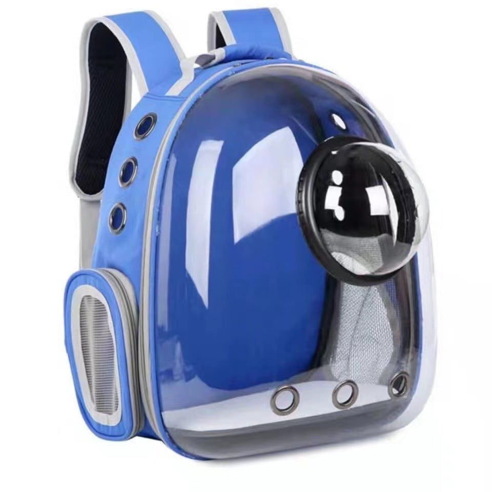 Pet bag transparent portable space capsule large capacity panoramic pet supplies travel outdoor backpack cat bag