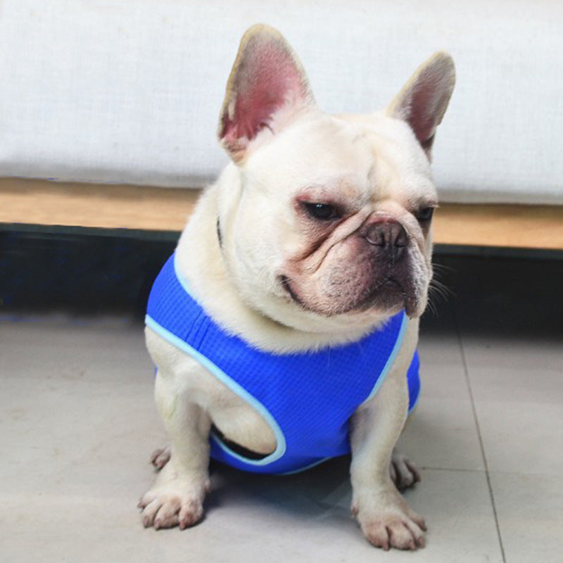 Pet Cooling Clothes Dog Summer Cooling Vest Summer Cooling Breathable Ice Silk Cool Clothes Supplies
