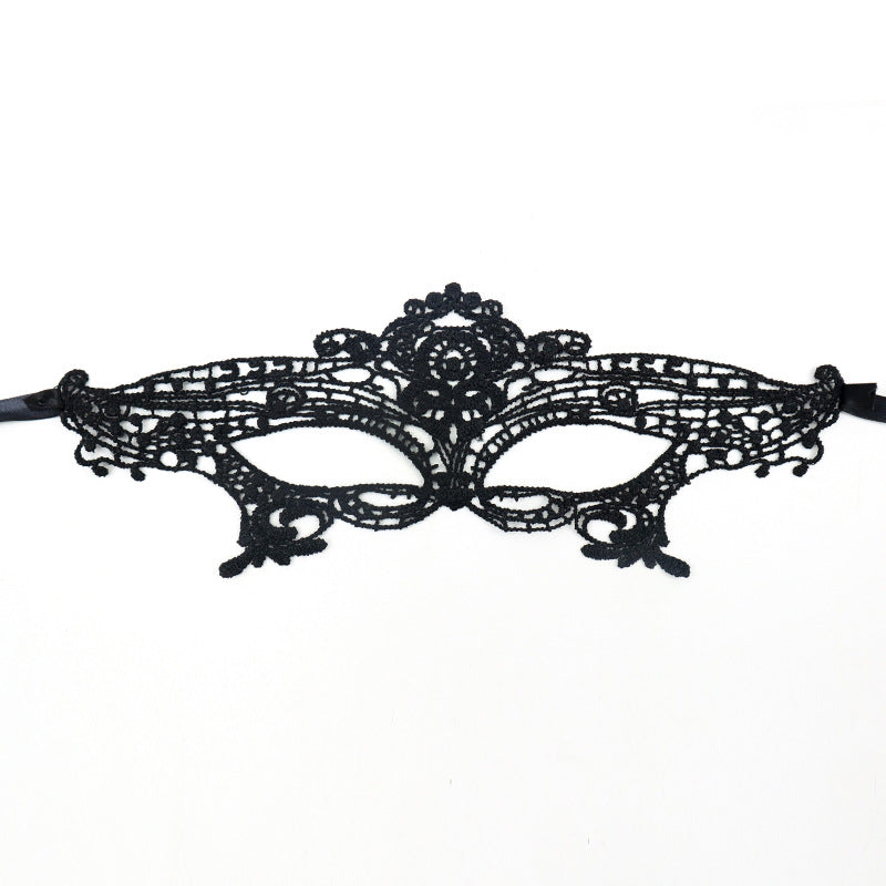 Cross-border exclusive masquerade party lace mask Christmas Halloween fun unshaped eye mask supplies