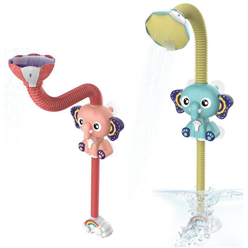 Children's bath toys electric elephant shower cloud spray shower baby bathroom swimming water toys