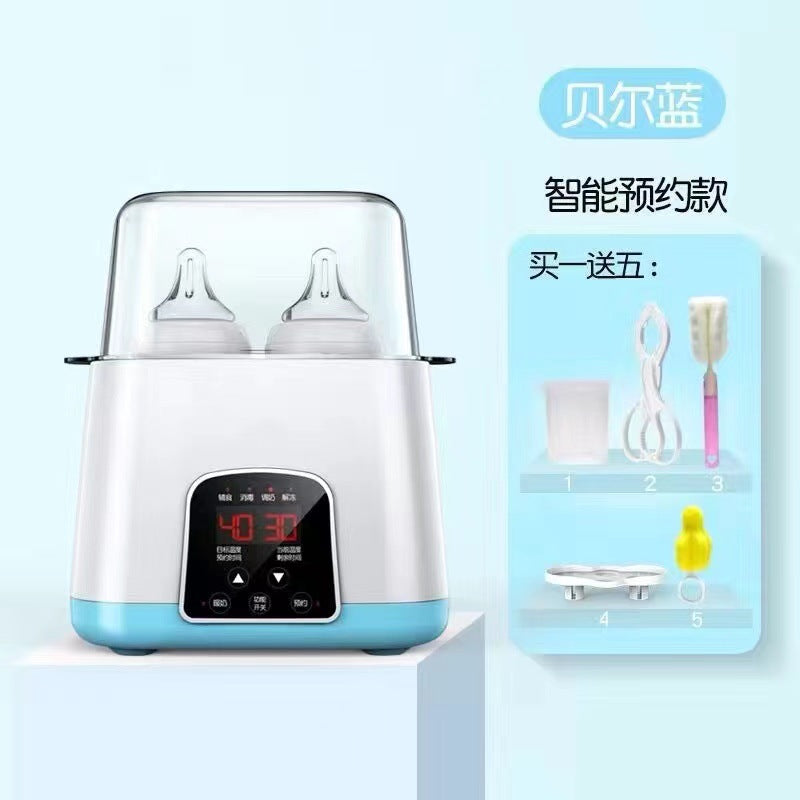 Manufacturer baby milk warmer multifunctional milk warmer constant temperature double bottle milk warmer with remote control