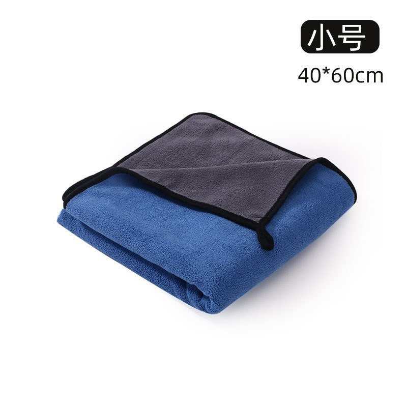 Dog bathrobe oversized absorbent quick-drying golden retriever shiba inu cat disposable bath towel pet clothes bath towel