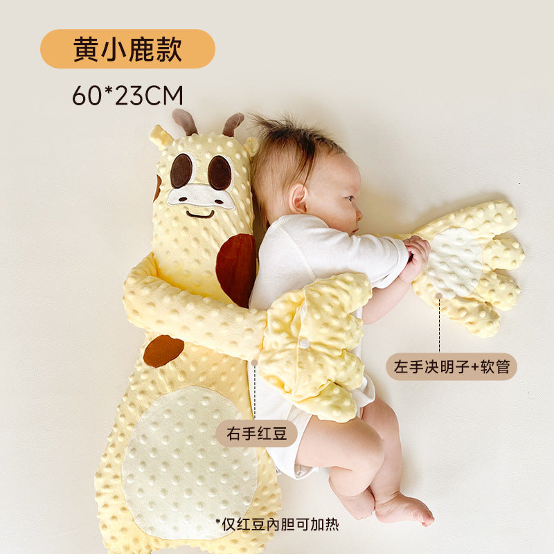 Anti-startle artifact soothing palm hug sleeping baby pat sleep hold sleeping doll sense of security pressure pillow multifunctional