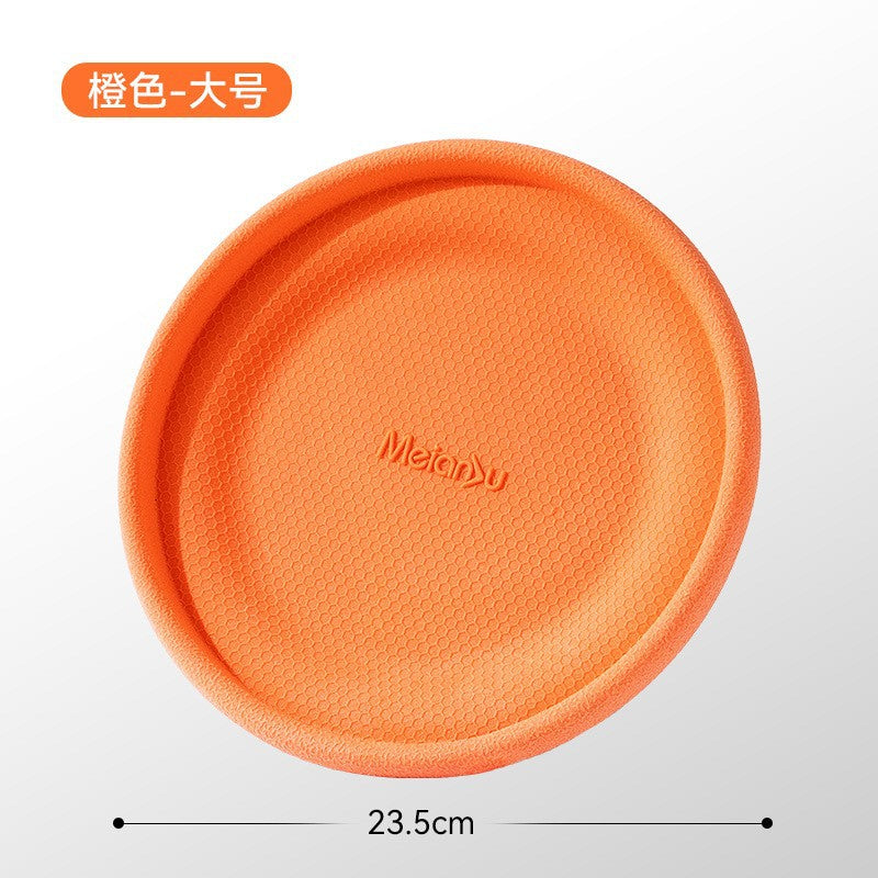 Dog plush sound frisbee toy interactive self-entertainment boredom grinding teeth resistant pet training Corgi Teddy