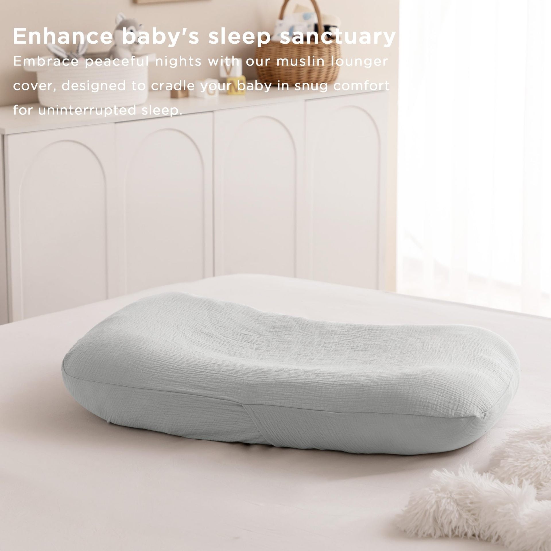 Cross-border hot-selling anti-uterine bionic bed cover portable detachable and washable baby bed mid-bed newborn bionic bed