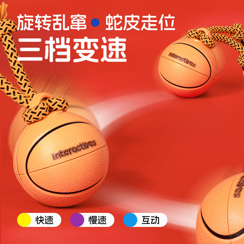 Cross-border new afp electric rotating ball cat smart automatic dog toy bite-resistant basketball pet self-entertainment