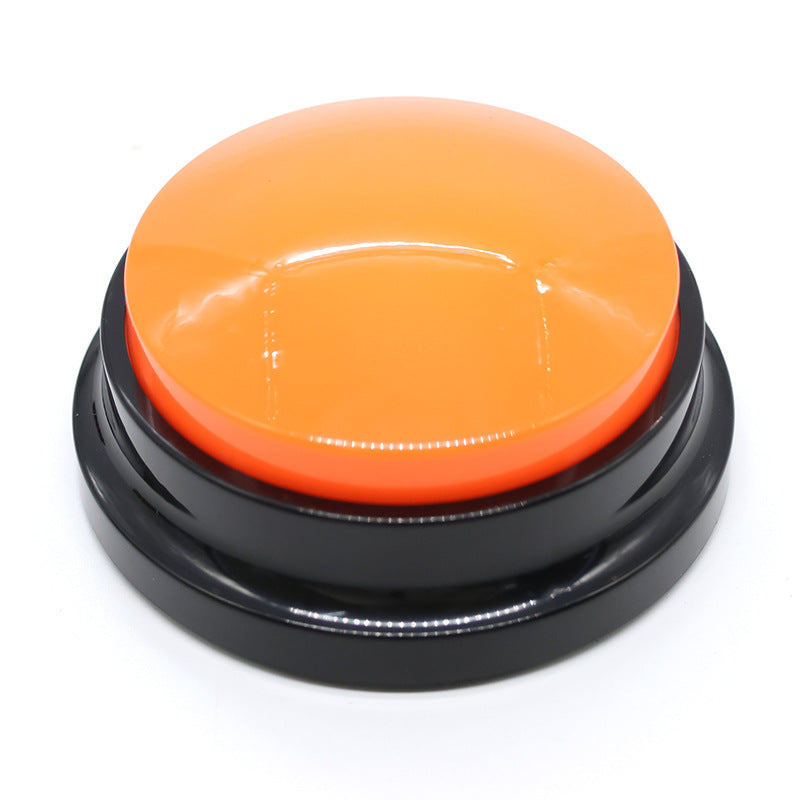 Pet communication button dog sound box training talking toy recording sounder squeeze box voice